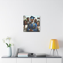 Load image into Gallery viewer, Graduation Celebration Canvas Wall Art, Personalized Gift, Home Décor, Graduation Keepsake, Unique Family Portrait
