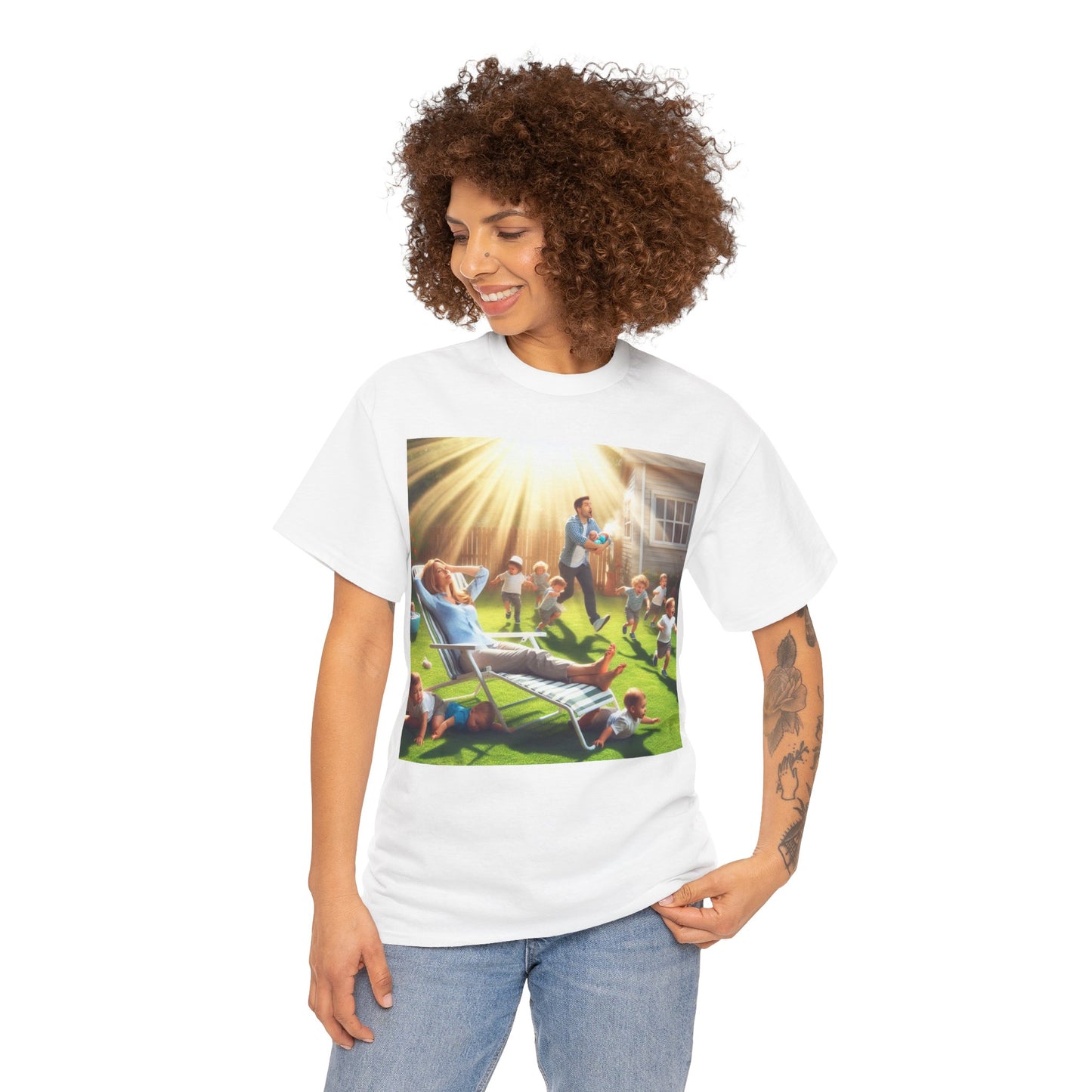 Mother's Day (1) Unisex Heavy Cotton Tee