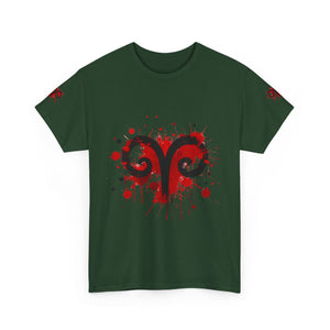 Edgy Aries Graphic Tee, Astrology Shirt, Perfect Gift for Zodiac Lovers, Unisex Cotton Top, Stylish Casual Wear