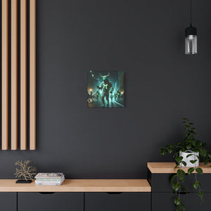 Mystical Taurus Canvas Wall Art, Zodiac Decor, Home Wall Decoration, Gift for Astrology Lovers, Unique Art Piece