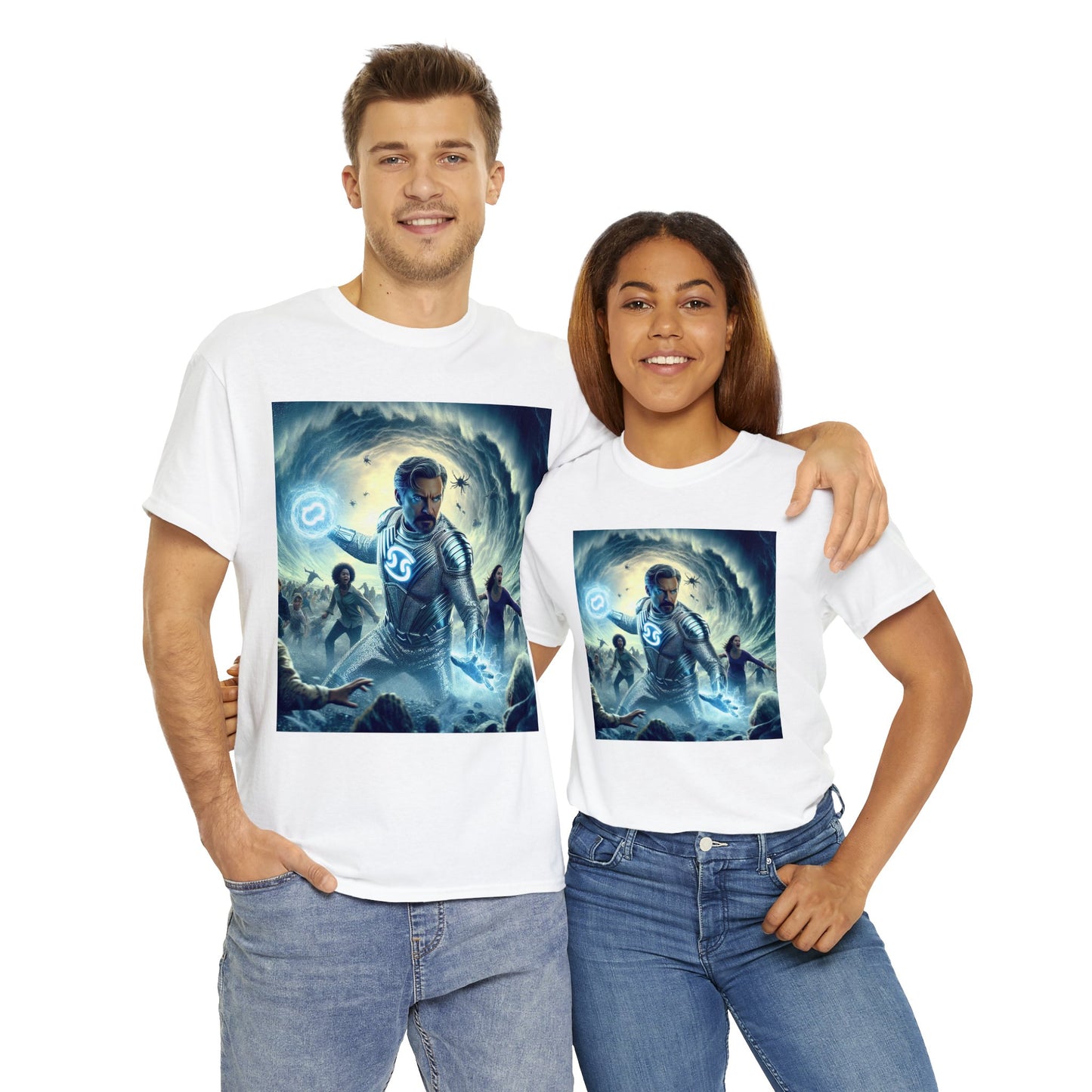 Cancer Father's Day (2) Unisex Heavy Cotton Tee