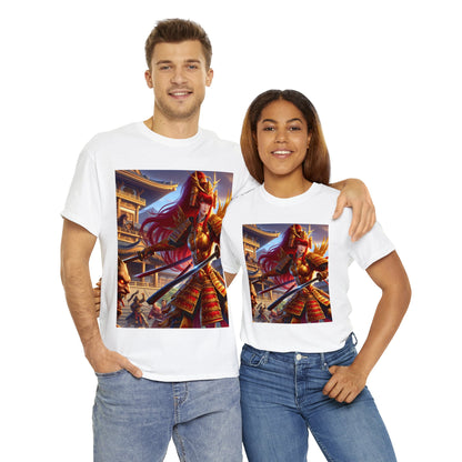 Samurai Aries (F2) Unisex Heavy Cotton Tee