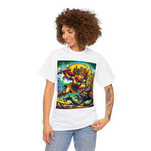 Gemini Aztec (F3) Unisex Heavy Cotton Tee