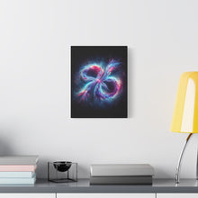 Load image into Gallery viewer, Cosmic Swirl Canvas Art, Galaxy Wall Decor, Abstract Home Decoration, Space-Inspired Artwork, Gift for Sci-Fi Lovers
