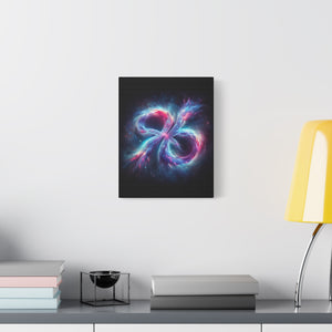 Cosmic Swirl Canvas Art, Galaxy Wall Decor, Abstract Home Decoration, Space-Inspired Artwork, Gift for Sci-Fi Lovers
