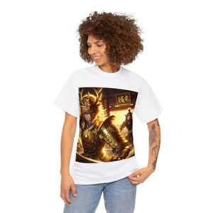 Samurai Leo (F3) Unisex Heavy Cotton Tee