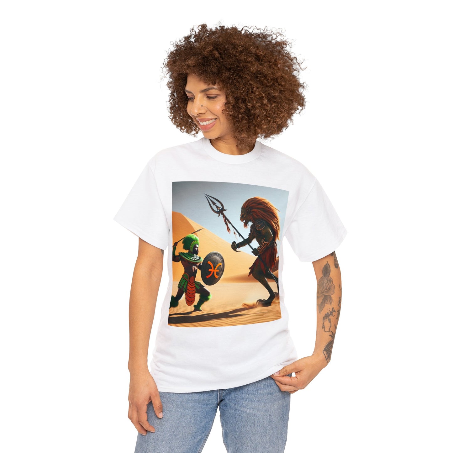 Pisces Zulu (1) Unisex Heavy Cotton Tee