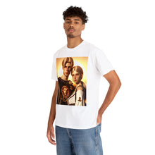 Load image into Gallery viewer, Unisex Leo Couple (1) Heavy Cotton Tee
