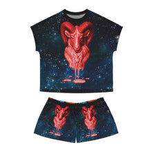 Load image into Gallery viewer, Aries Women&#39;s Short Pajama Set (AOP)
