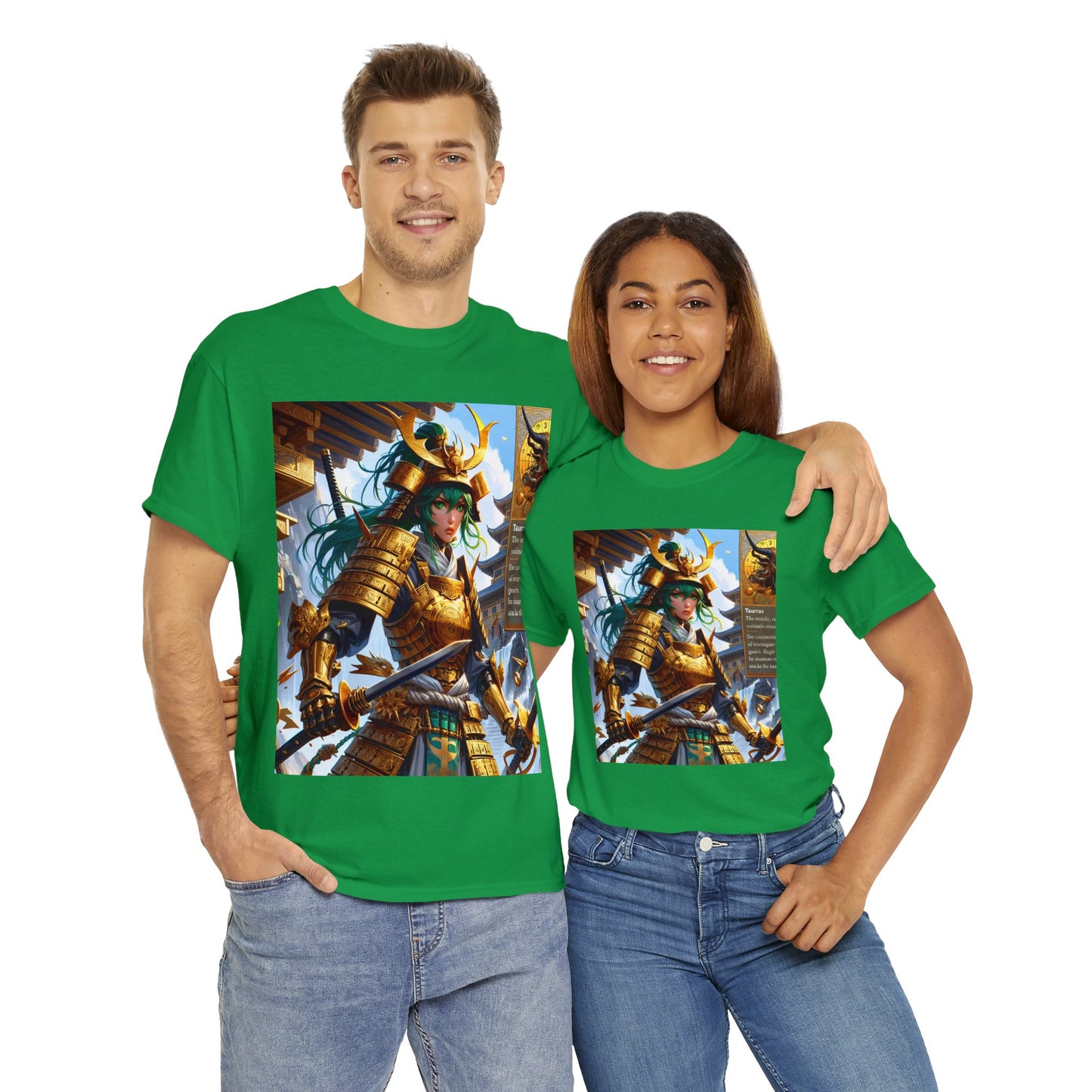 Samurai Taurus (F2) Unisex Heavy Cotton Tee