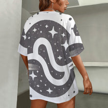 Load image into Gallery viewer, Capricorn Round Neck Loose T-Shirt
