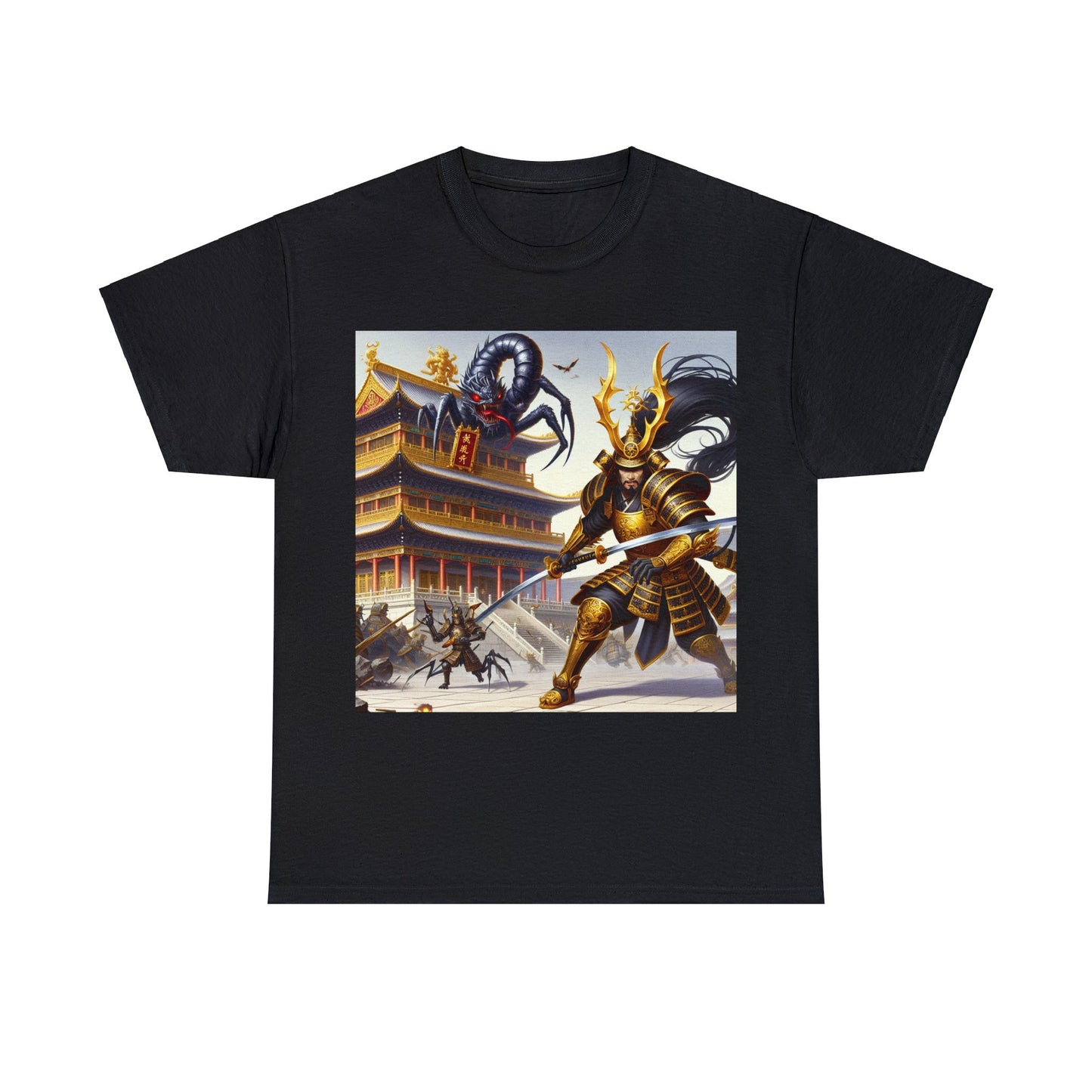 Samurai Scorpio (1) Unisex Heavy Cotton Tee