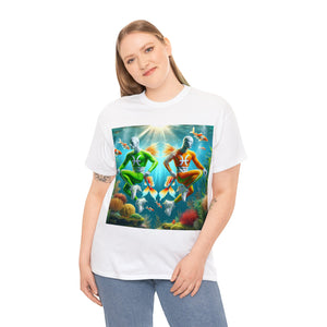 Team Pisces (4) Unisex Heavy Cotton Tee