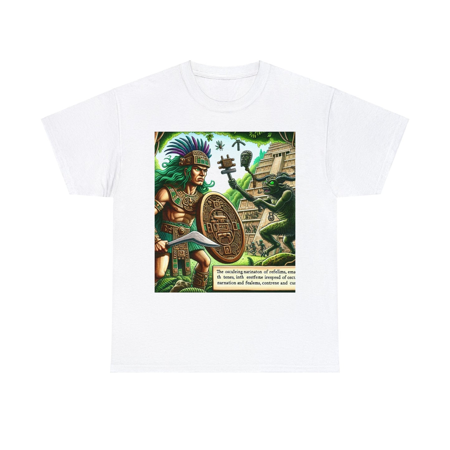 Taurus Aztec (2) Unisex Heavy Cotton Tee