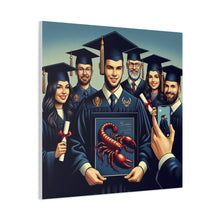 Load image into Gallery viewer, Graduation Canvas Wall Art, Perfect Gift for Graduates, Customizable Graduation Gift, College Decor, Graduation Celebration Decor
