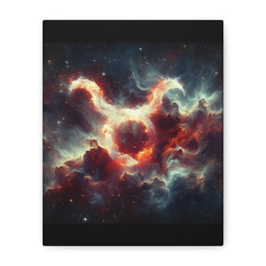 Astrological Canvas Print, Zodiac Decor, Taurus Wall Art, Constellation Artwork, Celestial Home Decor