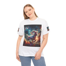 Load image into Gallery viewer, Aries Celestial Astrology Tee - Unisex Short Sleeve Shirt, Cosmic T-Shirt, Horoscope Apparel, Astrology Gift, Zodiac Wear
