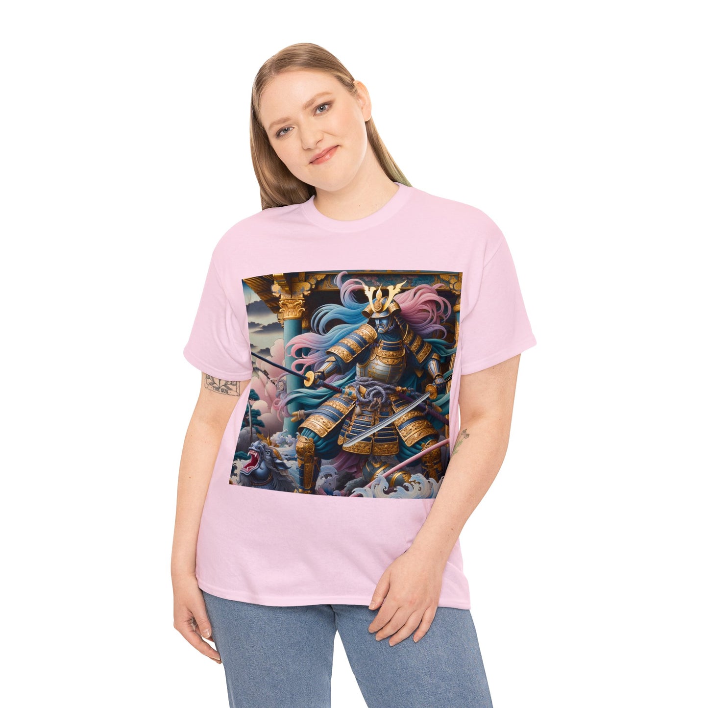 Samurai Libra (2) Unisex Heavy Cotton Tee