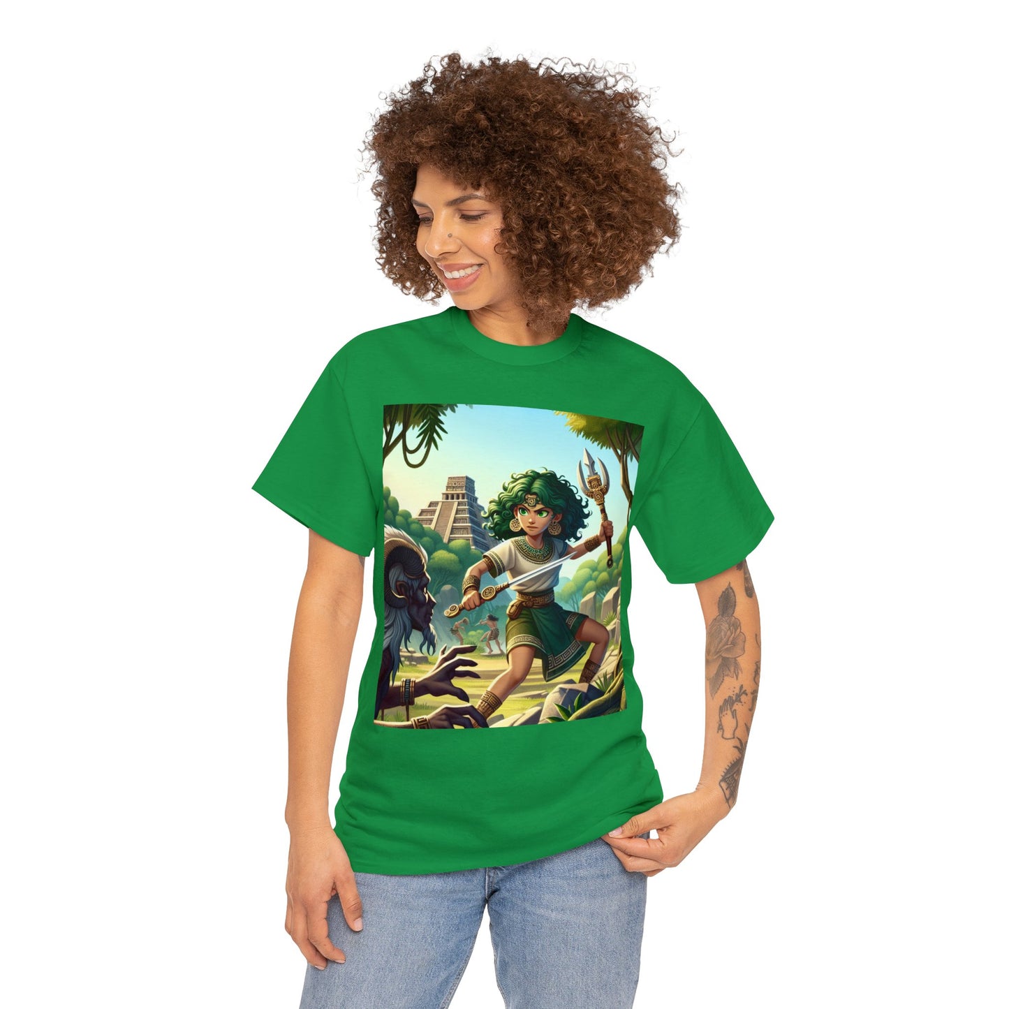 Taurus Aztec (F1) Unisex Heavy Cotton Tee