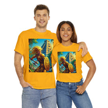 Load image into Gallery viewer, Leo Aztec (F4) Unisex Heavy Cotton Tee
