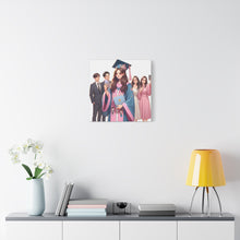 Load image into Gallery viewer, Custom Graduation Canvas Art, Celebration Decor, Gift for Graduates, Wall Art for Achievements, High School or College Graduation
