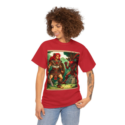 Aries Aztec (3) Unisex Heavy Cotton Tee