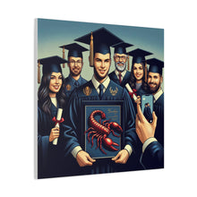 Load image into Gallery viewer, Graduation Canvas Wall Art, Perfect Gift for Graduates, Customizable Graduation Gift, College Decor, Graduation Celebration Decor
