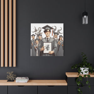 Graduation Canvas Print, Custom Grad Gift Wall Art for Students, Class of 2023 Decor, Unique Graduation Celebration Artwork, [...]