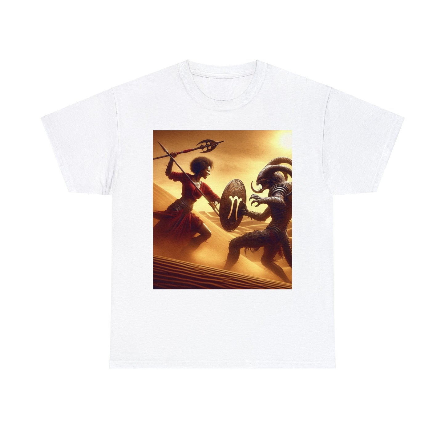 Aries Zulu (F2) Unisex Heavy Cotton Tee