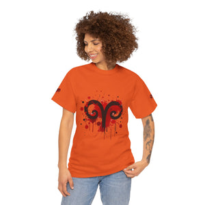 Edgy Aries Graphic Tee, Astrology Shirt, Perfect Gift for Zodiac Lovers, Unisex Cotton Top, Stylish Casual Wear