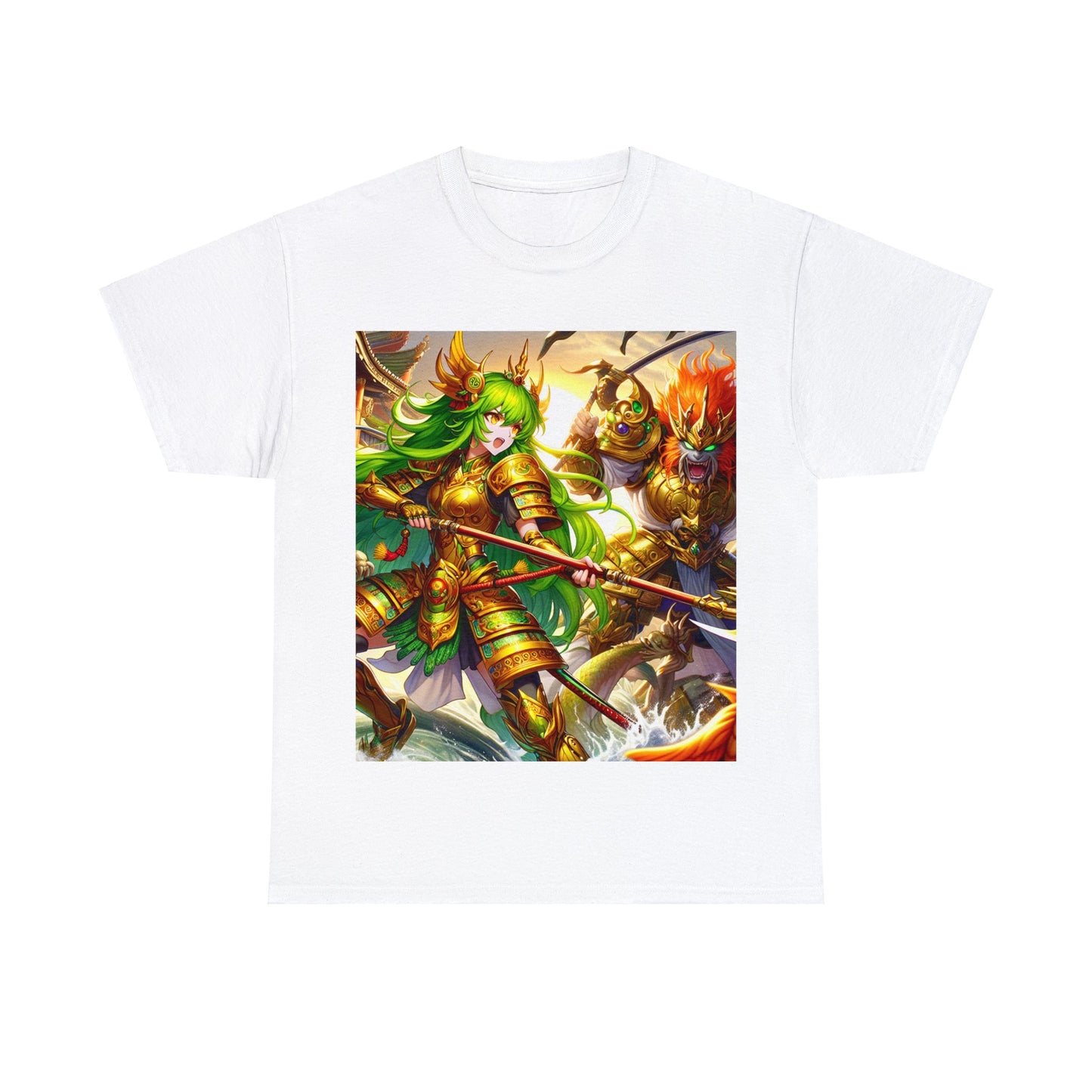 Samurai Pisces (F3) Unisex Heavy Cotton Tee