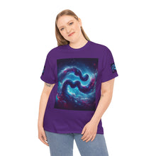 Load image into Gallery viewer, Aquarius Galaxy Themed Unisex Heavy Cotton Tee, Cosmic T-Shirt, Sci-Fi Apparel, Unique Space Graphic Tee, Gifts for Star Wars Lovers, Trendy [...]
