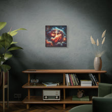 Load image into Gallery viewer, Cosmic Balance Canvas Wall Art - Celestial Decor, Zodiac Gift, Space Wall Art, Libra Astrology, Home Aesthetic
