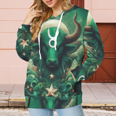 Designer (27) Taurus Women's Drawstring Pocket Hoodie