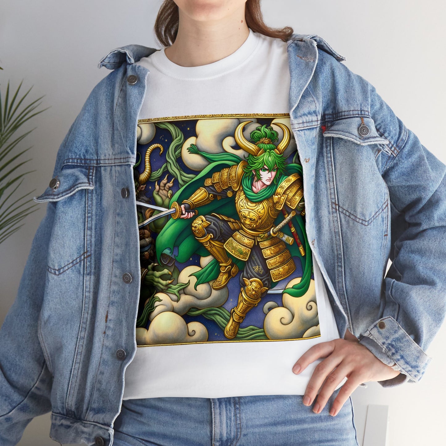 Samurai Taurus (4) Unisex Heavy Cotton Tee