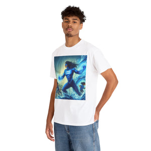 Aquarius Mother's Day (2) Unisex Heavy Cotton Tee