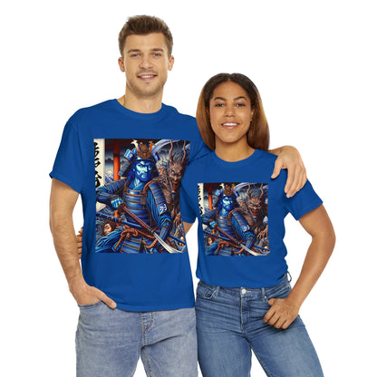 Samurai Aquarius (3) Unisex Heavy Cotton Tee