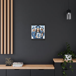 Graduation Canvas Print, Custom Artwork for Grads, Wall Art, Graduation Gift, Decor for Students, Personalized Keepsake