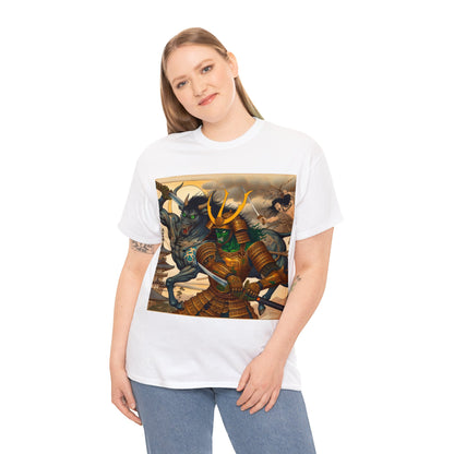 Samurai Taurus (3) Unisex Heavy Cotton Tee