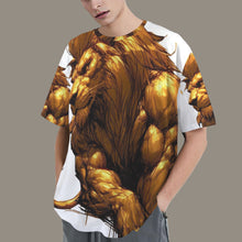 Load image into Gallery viewer, Leo Round Neck Loose T-Shirt (Rough Sketch) 3
