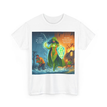 Pisces Mother's Day (4) Unisex Heavy Cotton Tee