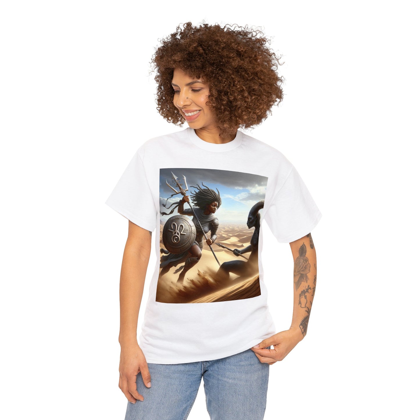 Capricorn Zulu (F3) Unisex Heavy Cotton Tee