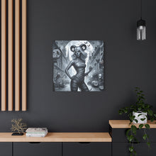 Load image into Gallery viewer, Canvas Print - Halloween Capricorn Astrology Mummy
