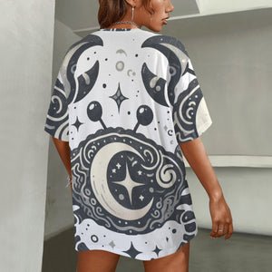 Cancer Round Neck Loose T-Shirt