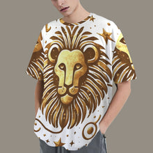 Load image into Gallery viewer, Leo Round Neck Loose T-Shirt
