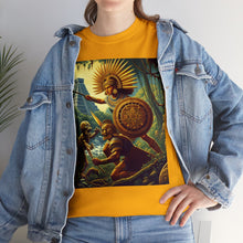 Load image into Gallery viewer, Leo Aztec (F1) Unisex Heavy Cotton Tee
