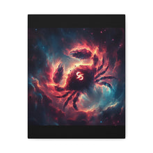 Load image into Gallery viewer, Cosmic Crab Canvas Wall Art, Home Decor for Astrology Lovers, Celestial Crab Decor, Zodiacs, Unique Gift for Birthdays, Wall Hangings, [...]
