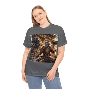 Samurai Capricorn (4) Unisex Heavy Cotton Tee