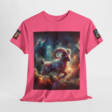 Load image into Gallery viewer, Aries Celestial Astrology Tee - Unisex Short Sleeve Shirt, Cosmic T-Shirt, Horoscope Apparel, Astrology Gift, Zodiac Wear
