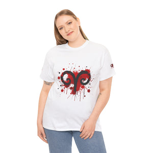 Edgy Aries Graphic Tee, Astrology Shirt, Perfect Gift for Zodiac Lovers, Unisex Cotton Top, Stylish Casual Wear
